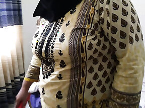 Indian stepmom with big tits and ass gets seduced and fucked by her stepson